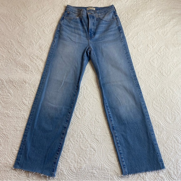 Madewell Denim - Madewell the perfect vintage wide leg crop jean size 26 tall
